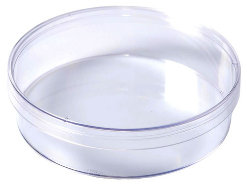  100 x 25mm Slippable Extra Deep Dish Petri Dish with ISO Mark, RNase and DNase Free, STERILE